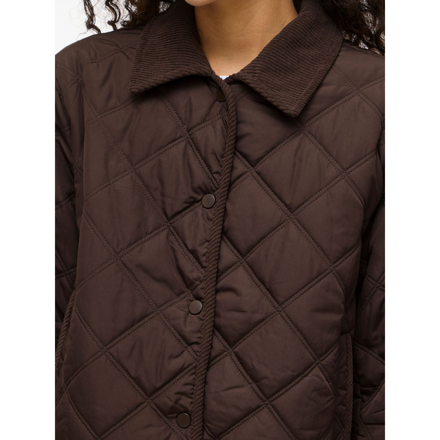 VILA-Quila L/S Cord-Quilt-Shorts