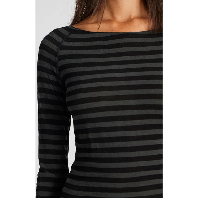 Gai Lisva Top Amalie Stripe L/S Wool Top - Prinsesse2ben