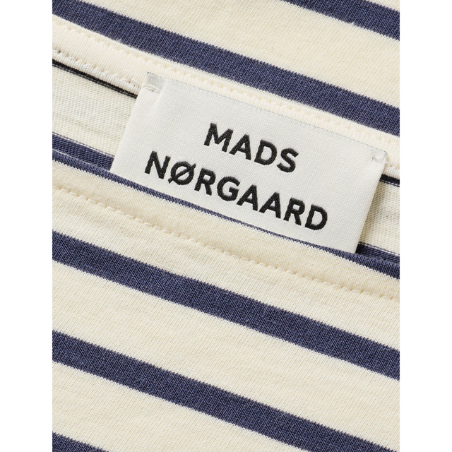 Mads Nørgaard Weiches Single-Seiden-T-Shirt