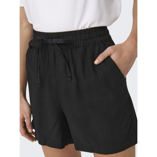 JDY Say HW Leinen-String-Shorts