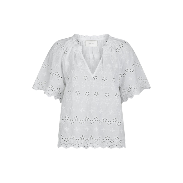 Neo Noir-Odet-Stickbluse