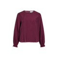 VILA Malima L/S Frill Top