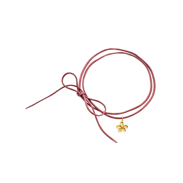 Mondstein-Rosa-Halsband