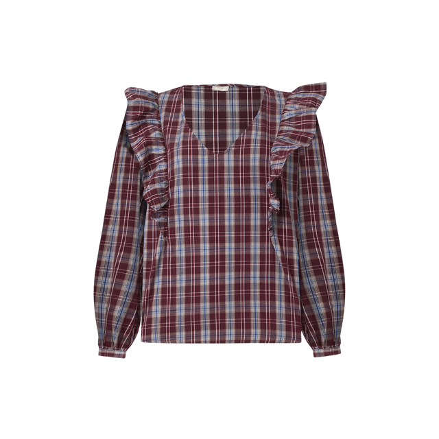 JDY Dolly L/S Check Top