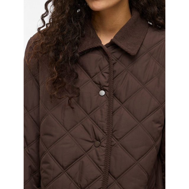 VILA Quila L/S Cord-Steppdecke lang