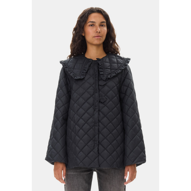 Ganni Ripstop Quilt Jacket