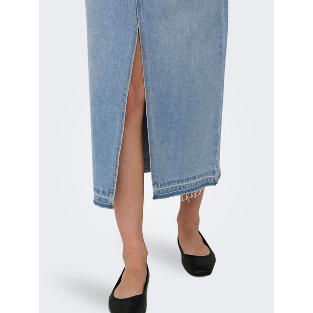 JACQUELINE DE YONG Bella HW Long Skirt Denim