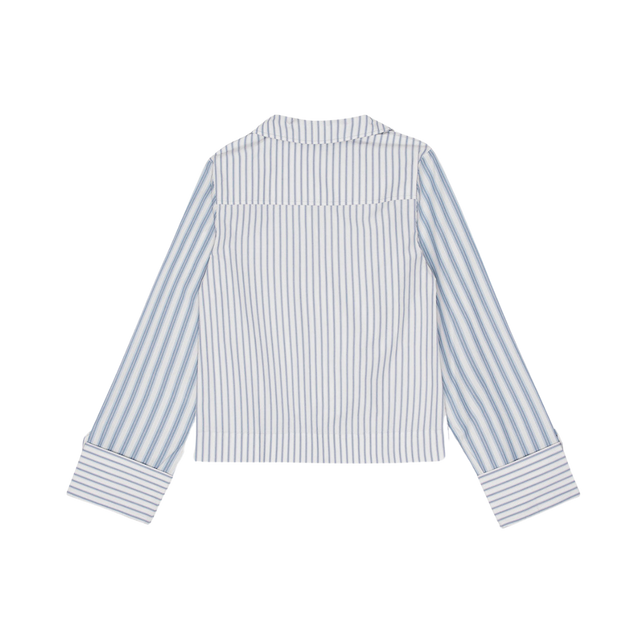 Ganni Stripe Cotton Shirt