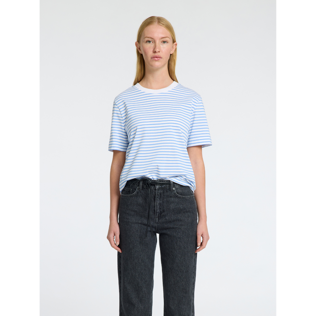 Selected Femme Essential SS Striped Boxy T-shirt