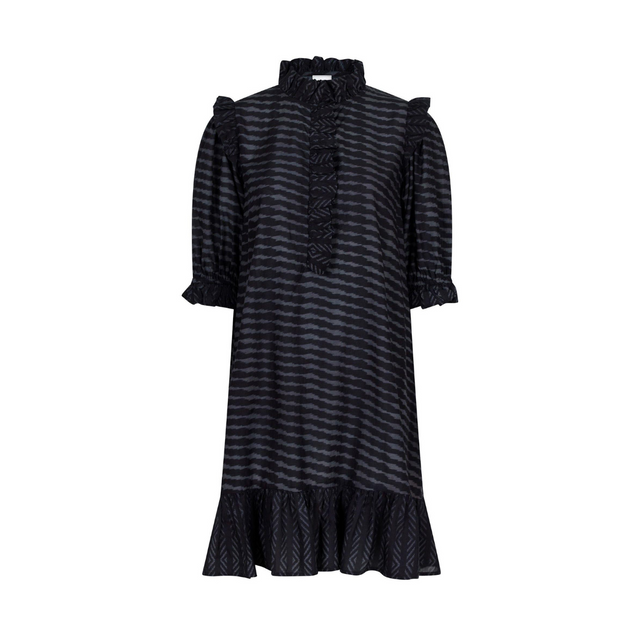 Neo Noir Kjole Hani Graphic Dress - Prinsesse2ben