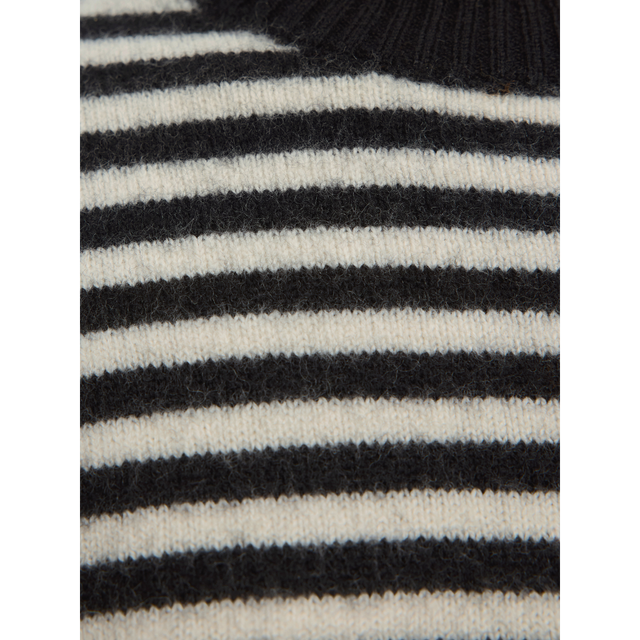 Selected Damen-Fana LS Knit Wool O-Neck