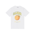 Ganni Basic Jersey Peach Relaxed T-shirt