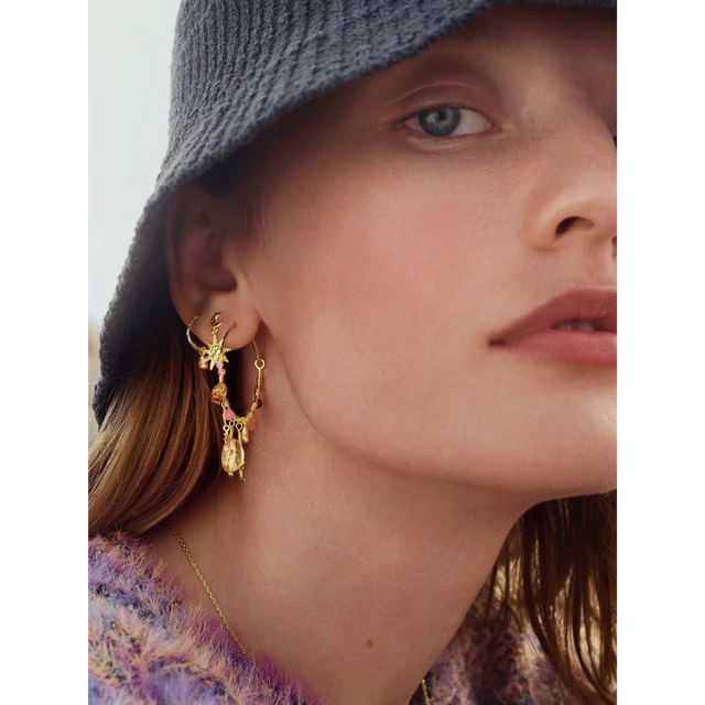 Moonstone-Cyra Earrings