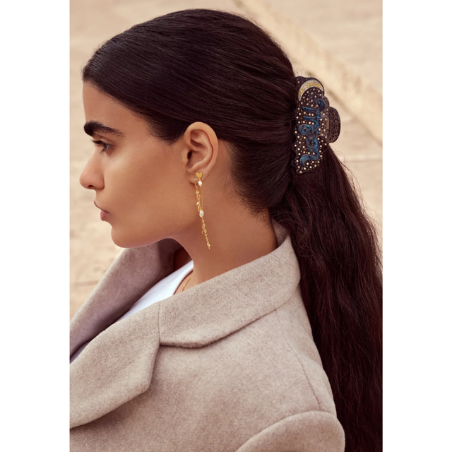 Moonstone Cosmo Hair Claw