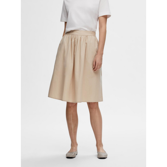 Selected Femme SLFBLAIR-MALINDA HW MIDI SKIRT