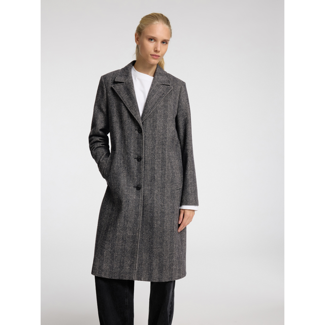 Selected Femme SLFNEW ALMA WOOL COAT HERRING