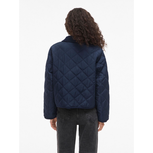 VILA-Quila L/S Cord-Quilt-Shorts