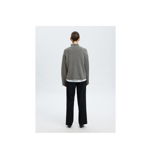 Selected Damen Cille Kaschmirmischung mit hohem Kragen