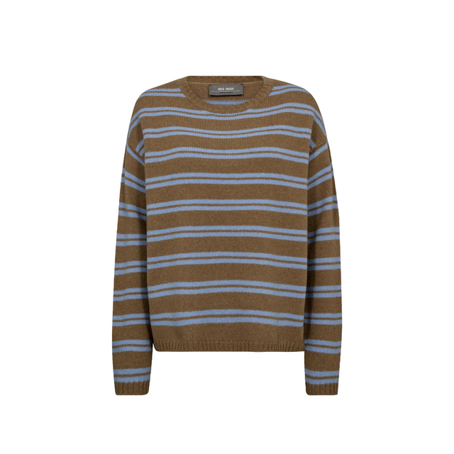 Mos Mosh-Khai – Strickpullover mit zwei Streifen