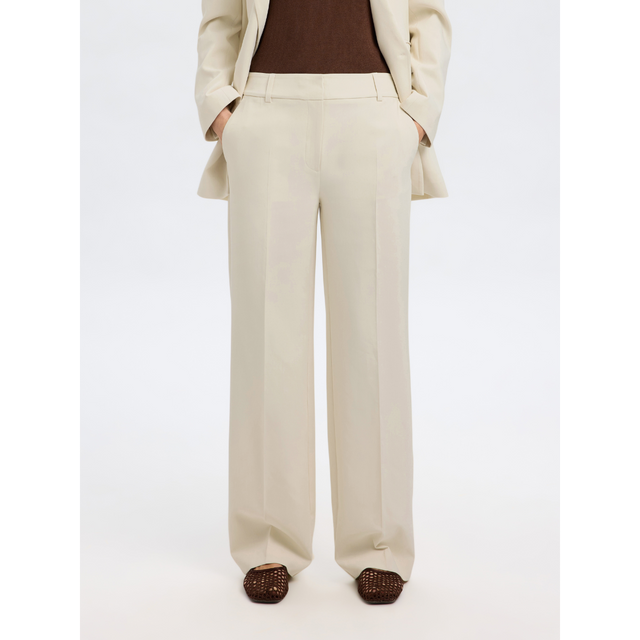 Selected Femme - SLFRITA MW WIDE PANT PD