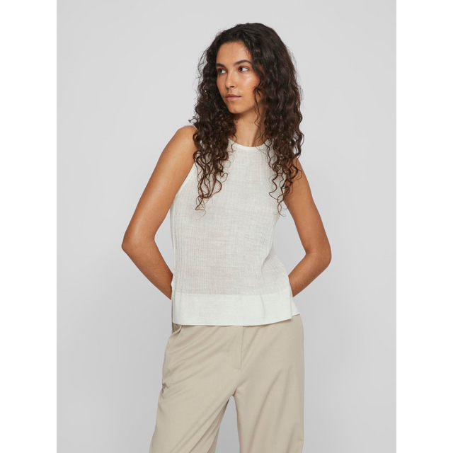 VILA VITANDY O-NECK S/L KNIT TOP