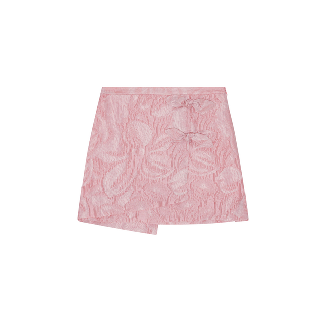 Ganni Textured Cloqué Mini Skirt