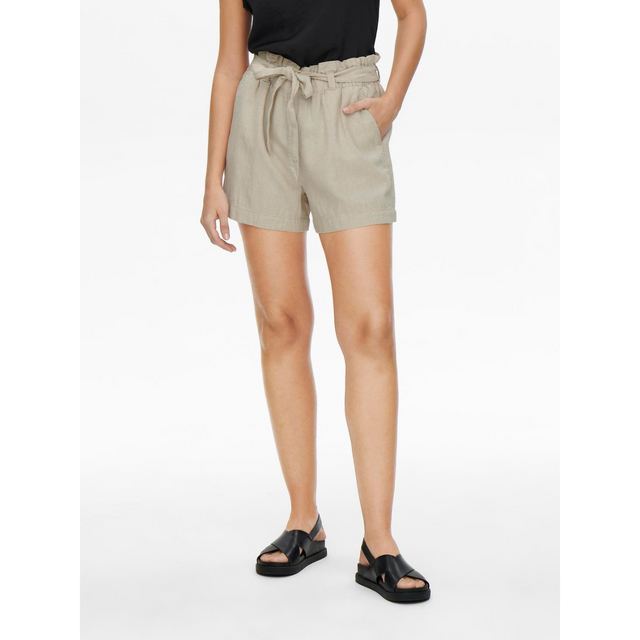 JDY Say Linen Belt Shorts