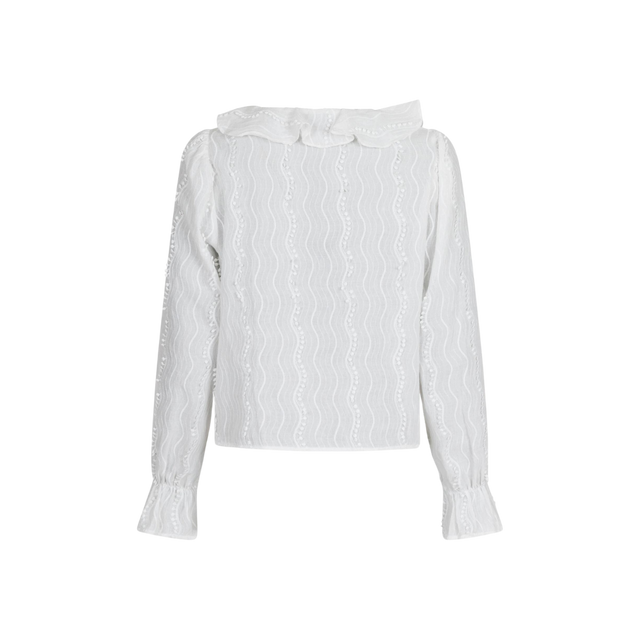 Neo Noir Bluse Nanci Wave Blouse - Prinsesse2ben