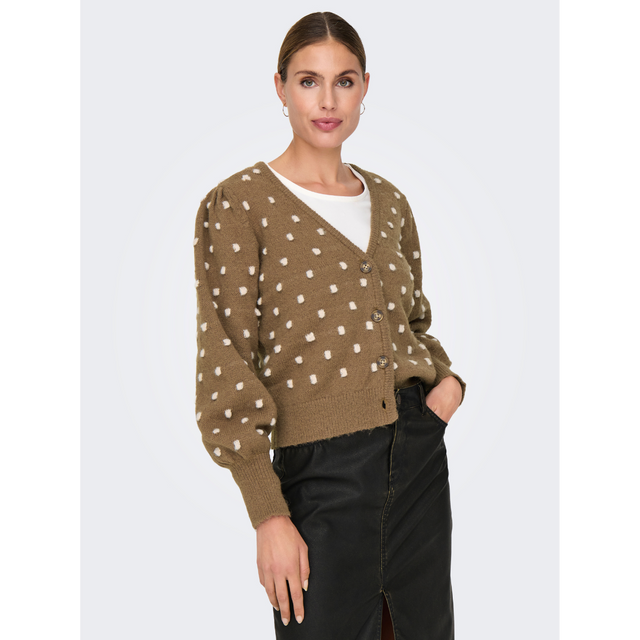 JDY Sigrid Life V-Neck Structure Cardigan