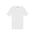 Ganni Soft Cotton Rib T-shirt