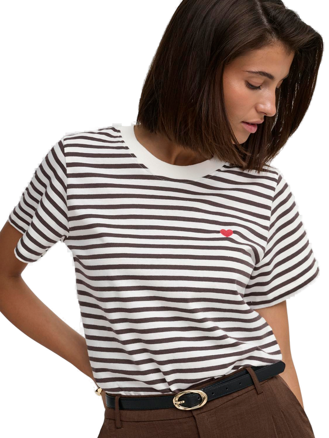 JDY Pisa Life S/S Print Top