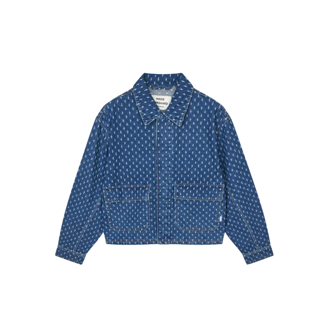 Mads Nørgaard Distres Denim Solar Jacket