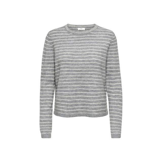 JDY Lupi L/S O-Neck Stripe Pullover