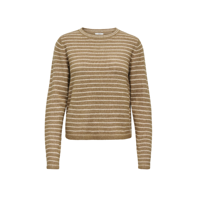 JDY Lupi L/S O-Neck Stripe Pullover