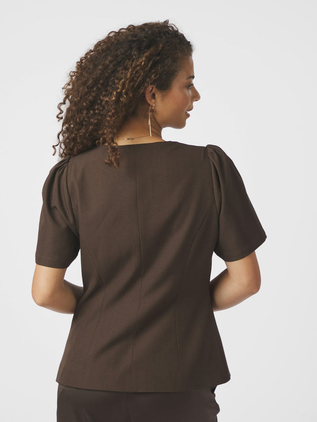 Neo Noir-Jules Strukturbluse