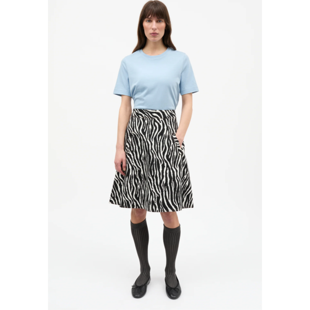 Mads Nørgaard Mock Twill Stelly AOP Skirt