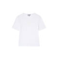 Ganni Compact Pointelle Rib Tee