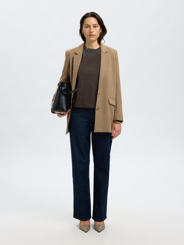 Ausgewähltes Damen-Slfessential LS Boxy Tee