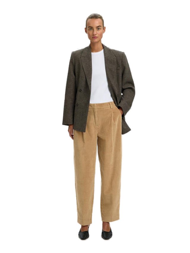 Selected Barrel Mille Corduroy HW Pant