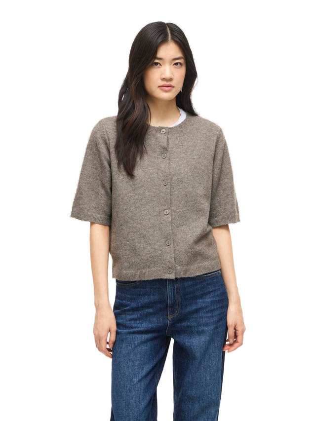 VILA Liga 2/4 O-Neck Knit Cardigan
