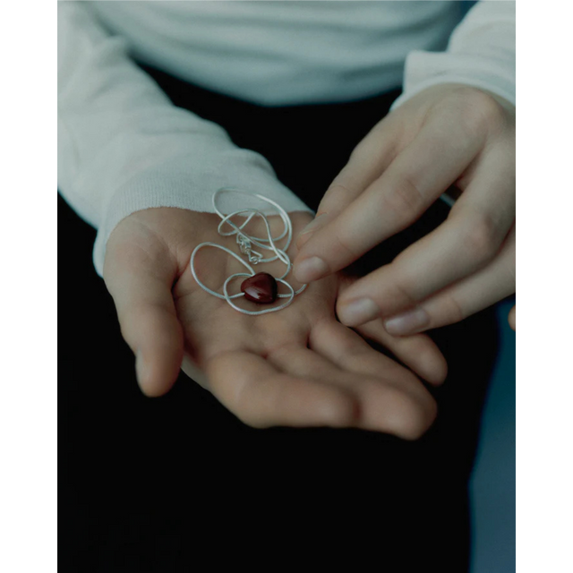 Affinity Heart Necklace fra Ragbag - detalje