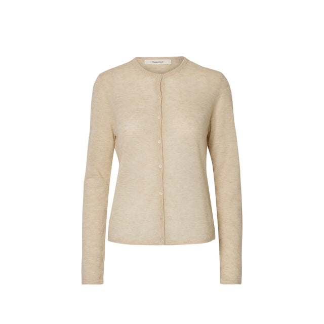 Birch strik cardigan fra Selected woman - foran