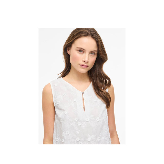 VILA Simone V Neck S/L Top