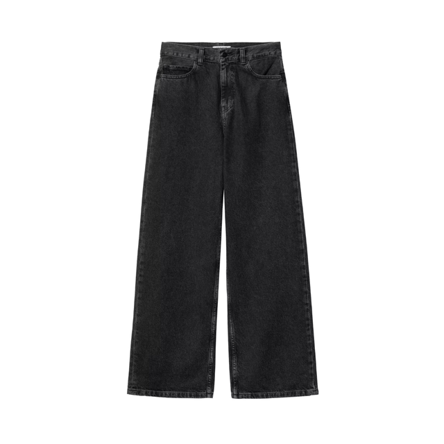 loose-fit-carhartt-bukser-forvasket-sort-ses-forfra