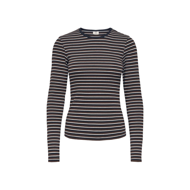 JDY Bali L/S O-Neck Top Dia