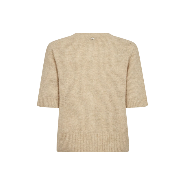 Smuk  Thora kortærmet cardigan fra Mos Mosh - bag