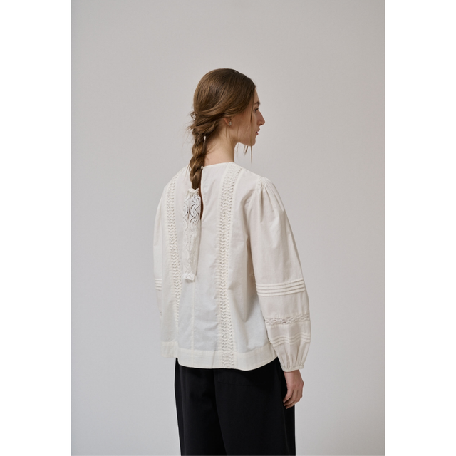 Anne-mi Clover LS Blouse