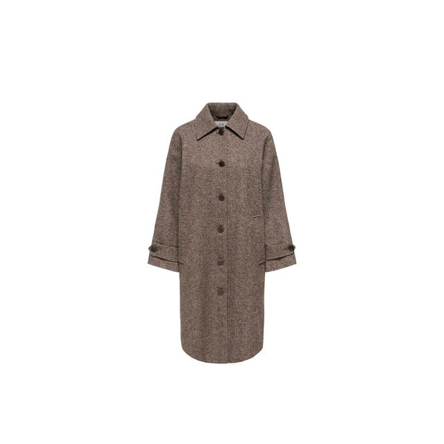 JDY Vinga Herringbone Long Coat